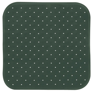 Spirella Protiskluzová podložka do sprchy CLASS Premium, tmavě zelená, 54 x 54 cm