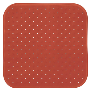 Spirella Protiskluzová podložka do sprchy CLASS Premium, terakota, 54 x 54 cm