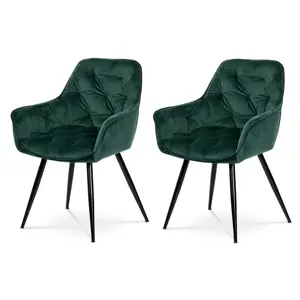 Sada jídelních židlí DCH-421 GRN4, 2 ks