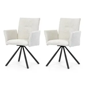 Sada jídelních židlí s vratným mechanismem DCH-W1117 CRM2, 2 ks