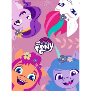 Carbotex Dětská deka My little Pony Hraví poníci, 110 x 140 cm