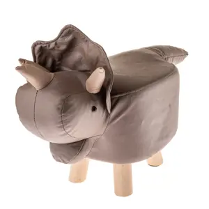 Omyvatelná stolička/taburet Nosorožec, 50 x 28 x 24 cm