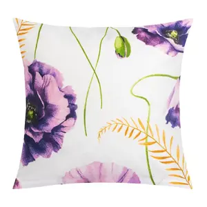 Bellatex Povlak na polštářek Květ fialová, 40 x 40 cm