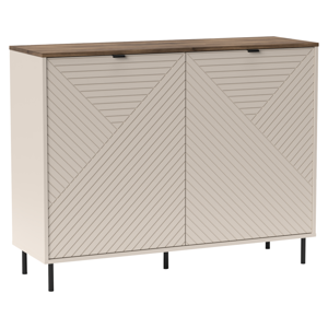 Skříňka EYCO 2D, světle béžová