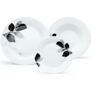 Arôme Home 18dílná jídelní sada Lípa, extra bílá