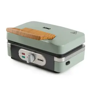 DOMO DO9276C sendvičovač 3v1, matná zelená