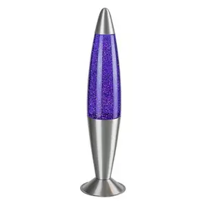 Rabalux 76115 dekorativní lávová LED lampa Glitter2, fialová