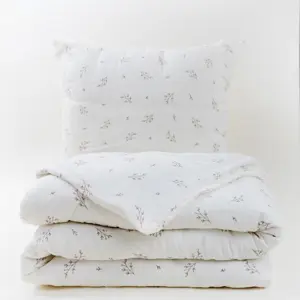 Matex Mušelínové povlečení Větvička, 140 x 200 cm, 70 x 90 cm