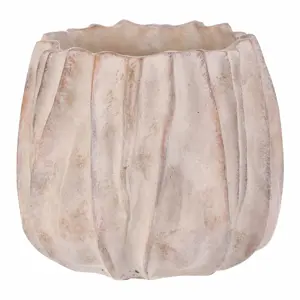 Betonový obal na květináč M1, béžová, 22 x 22 x 18 cm, 22 cm